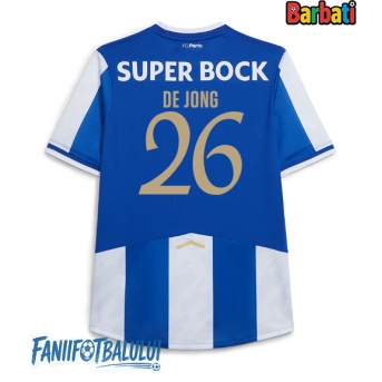Porto Luuk de Jong #26 Tricou Fotbal Replică 2025-26 Barbati Acasa